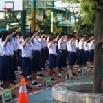 Upacara 17 Agustus Kampus Regina Pacis Solo